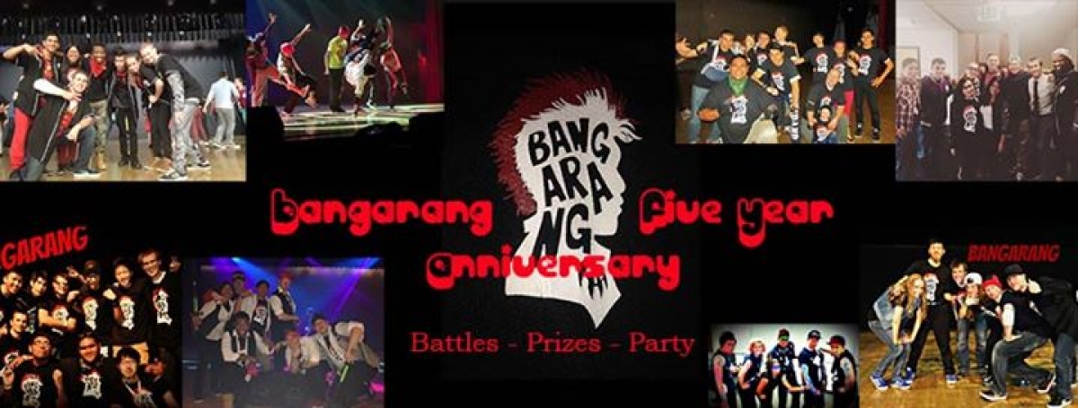 Bangarang 5 Year Anniversary 2017 poster