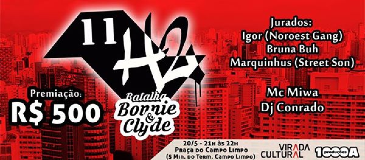 11H2 - Batalha Bonnie E Clyde 2017 poster