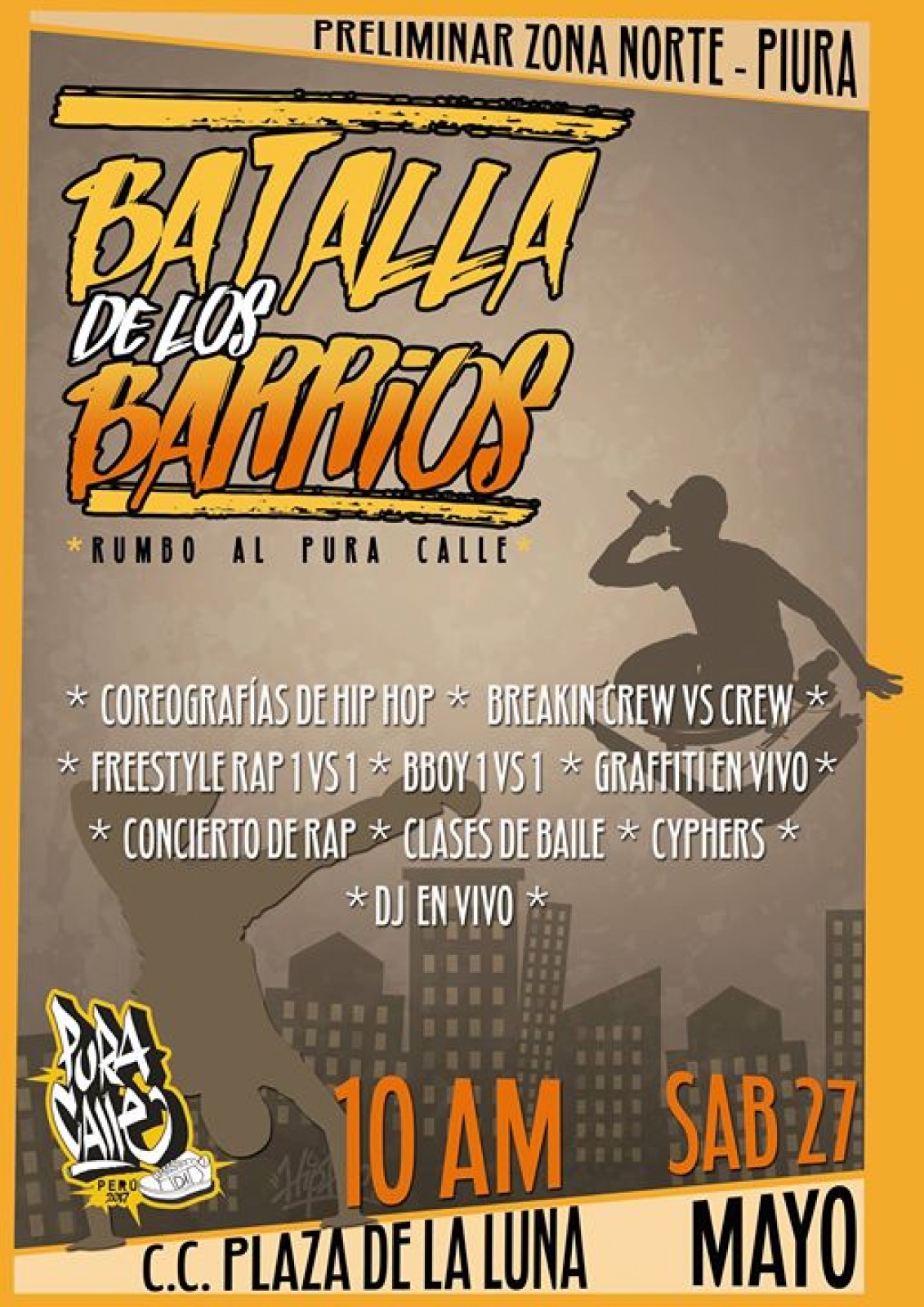 Batalla De Los Barrios 2017 poster
