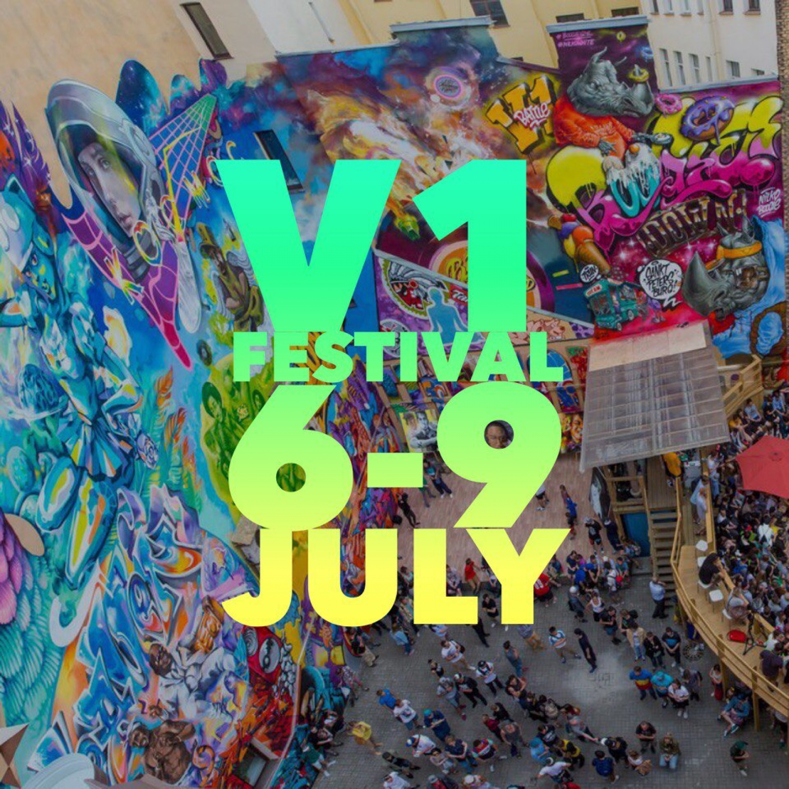 V1 Festival 2017 poster