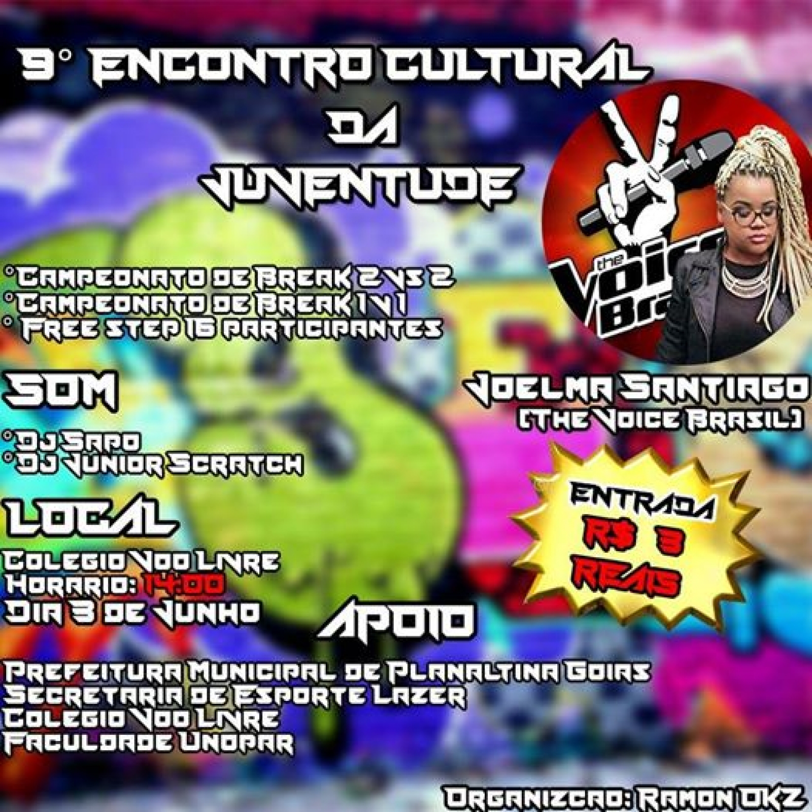 9 Encontro Cultural 2017 poster