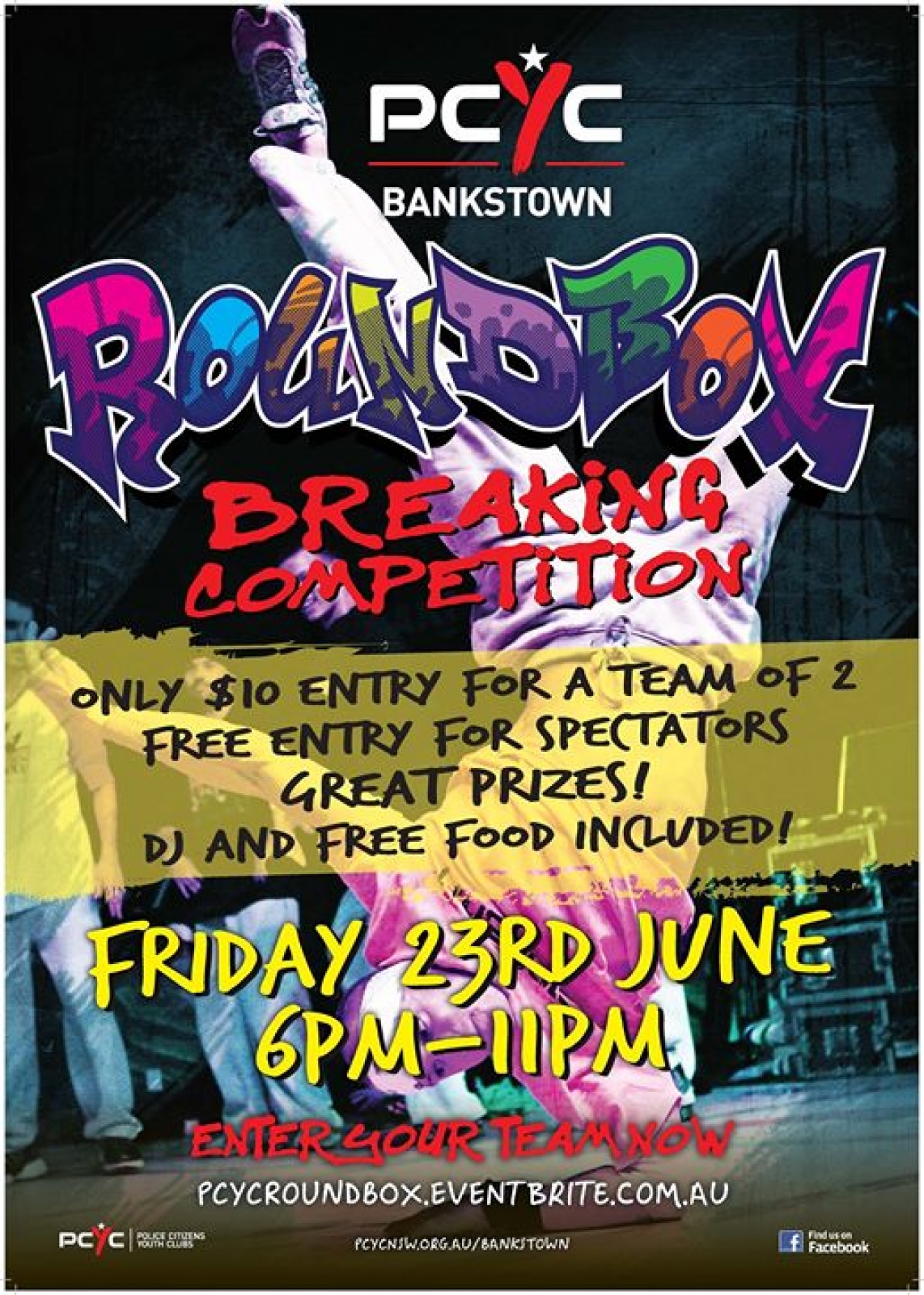 PCYC Bankstown Roundbox 2017 poster