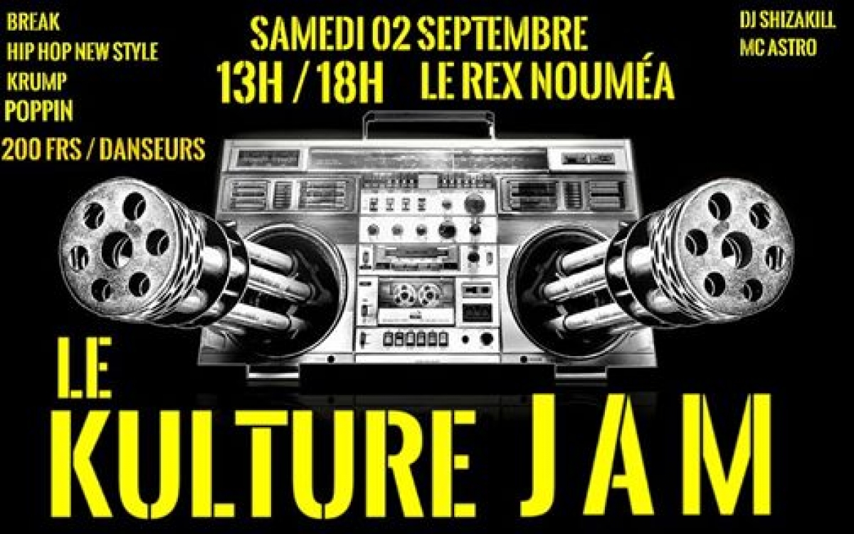 Le Kulture Jam 2017 poster