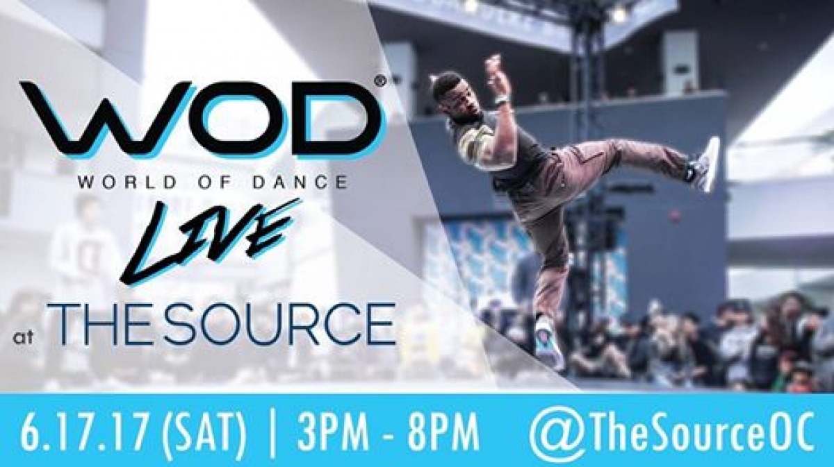 World Of Dance At The Source 2017 poster