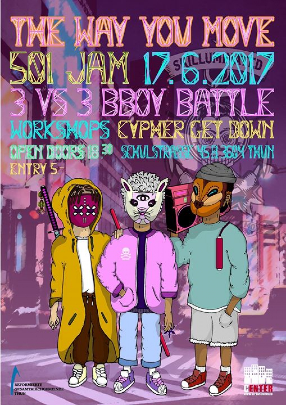 The Way You Move - 501 Jam poster