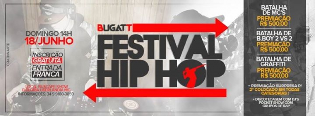 Bugatt Festival Hip Hop 2017 poster