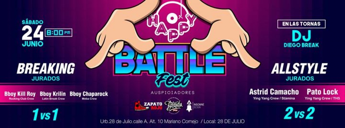 Happy Battle Fest 2017 poster