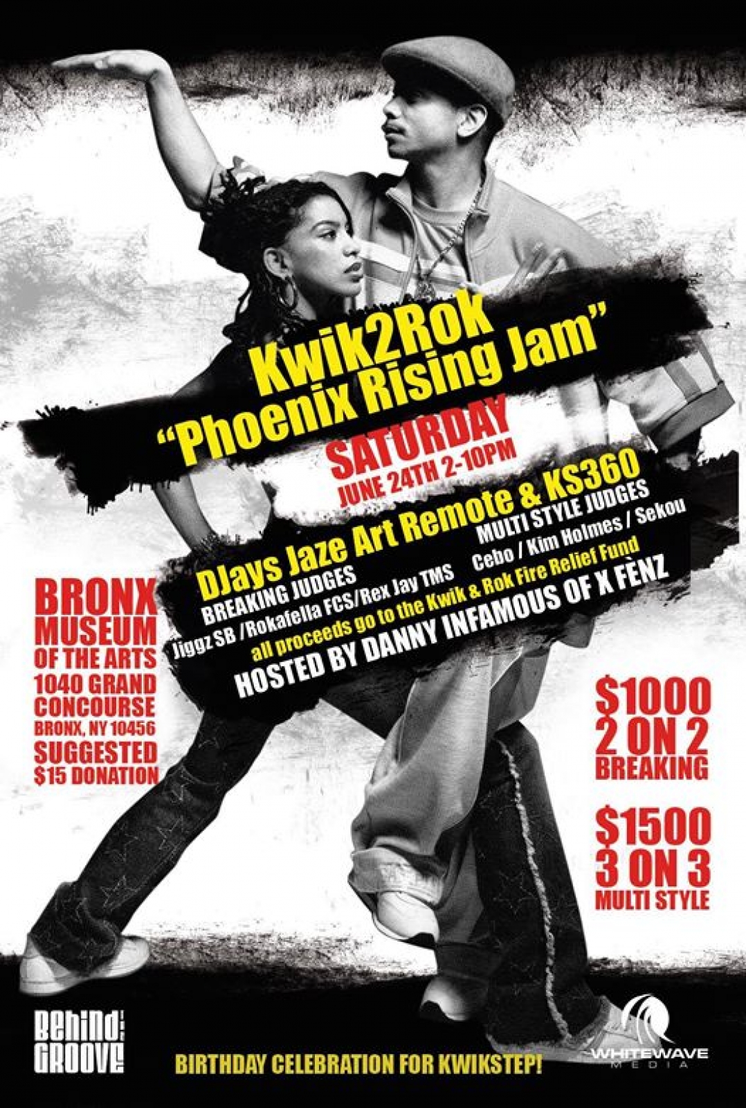 Kwik2Rok Phoenix Rising Jam 2017 poster