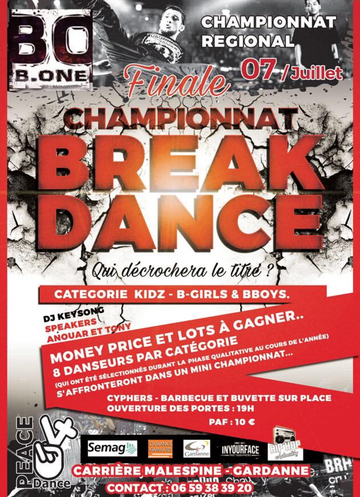 Finale Championnat B.One 2017 poster