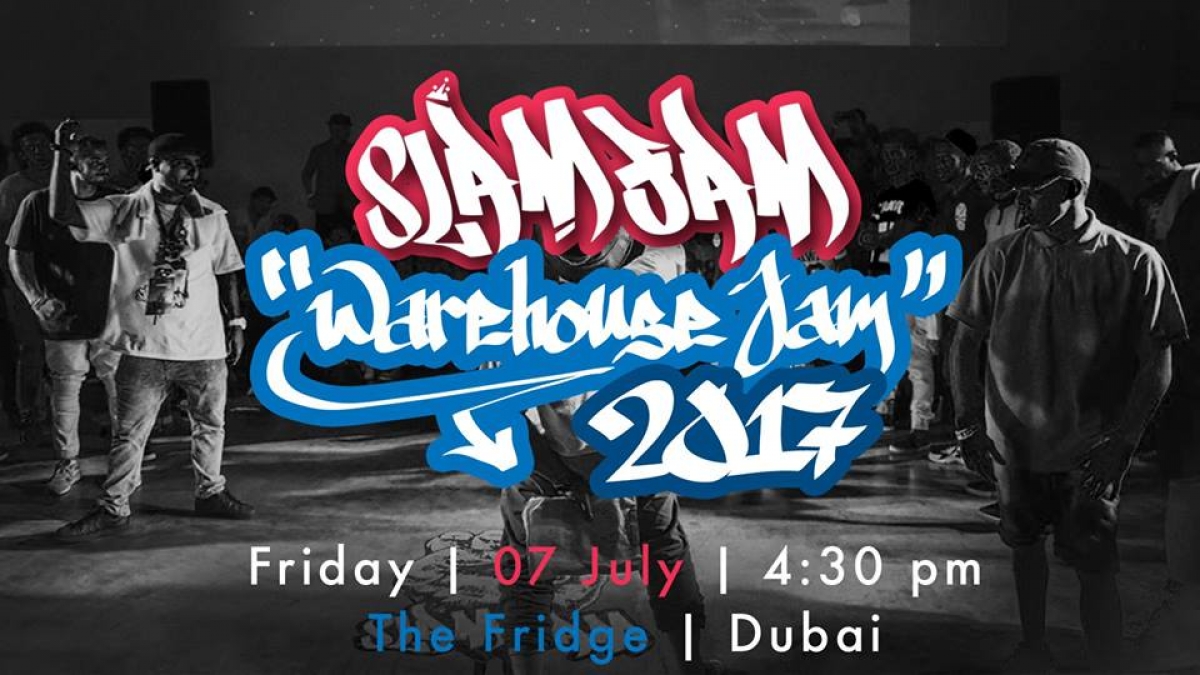 Slam Fam Warehouse Jam 2017 poster
