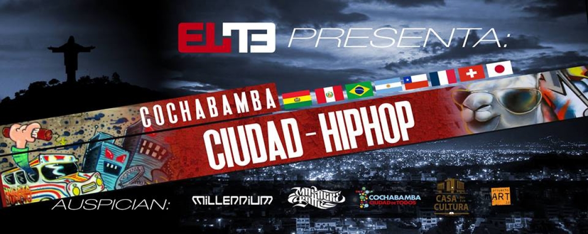 Cochabamba Ciudad Hip Hop 2017 poster