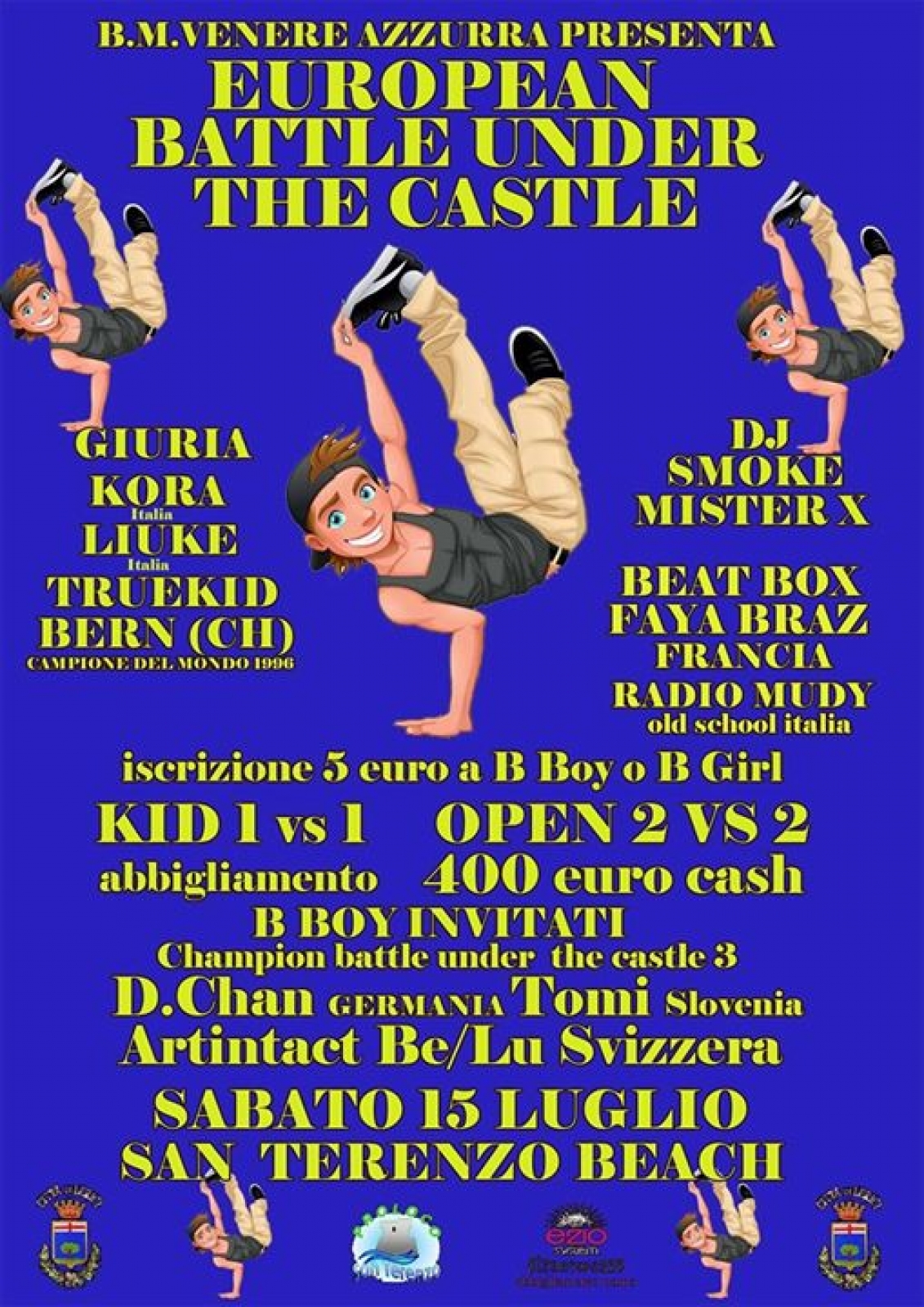 European Battle Under The Castle 2017 poster