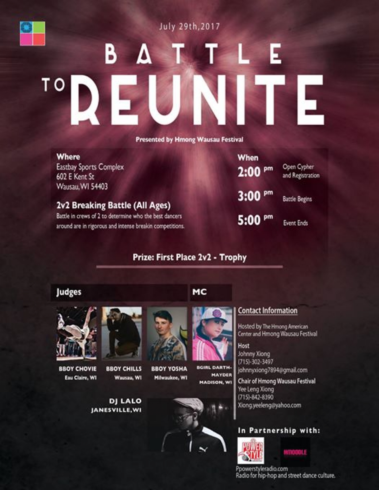 Battle To Reunite 2017 poster