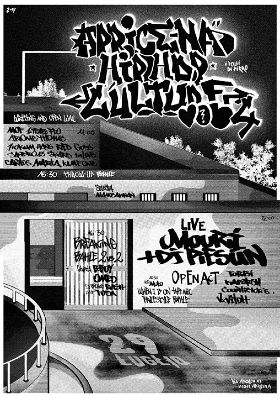 Apricena Hip-Hop Culture 4 poster