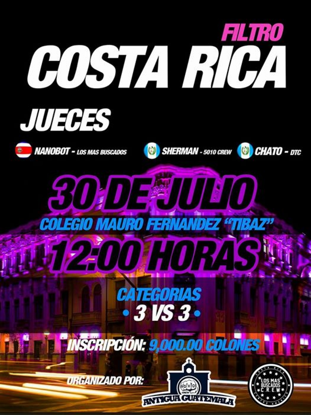 CABC Filtro Costa Rica 2017 poster