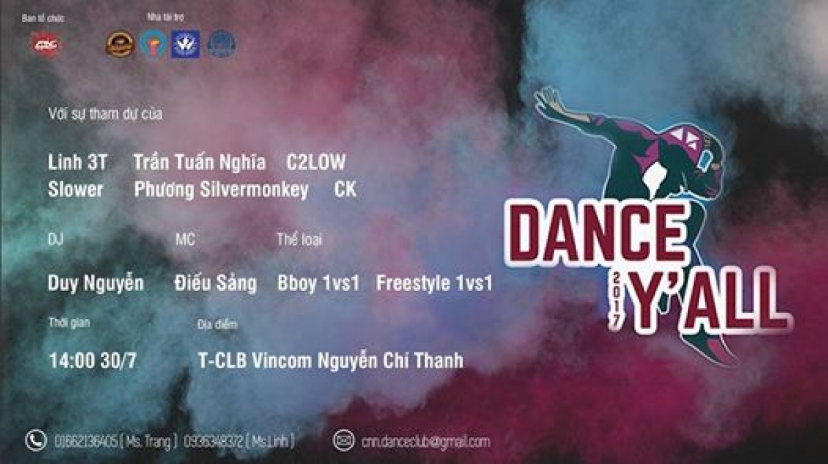 Damce Y'All 6 poster