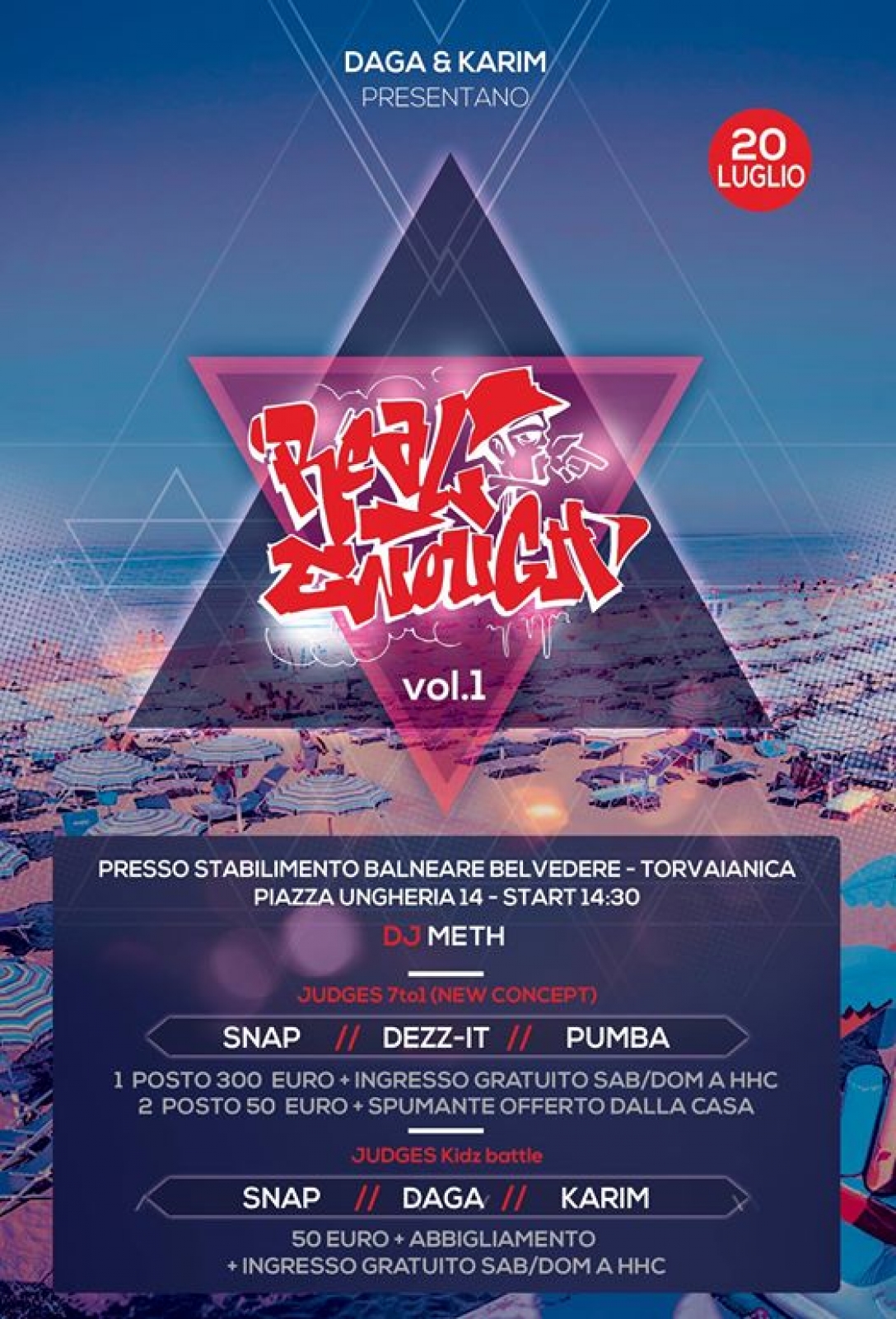 Real Enough 1 poster