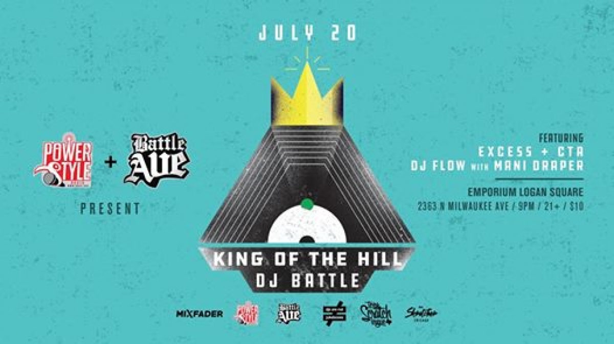 King Of The Hill DJ Battle 2017 poster