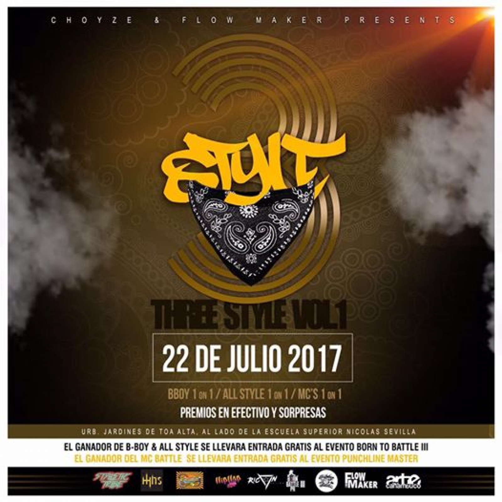 Three Style 1 poster