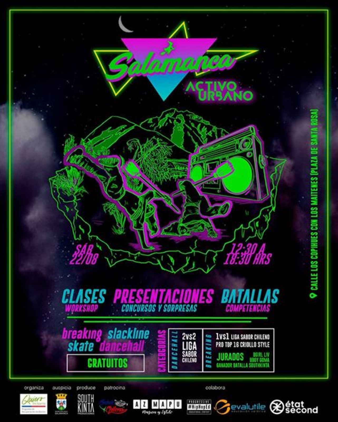 Salamanca Activo Urbano 2017 poster