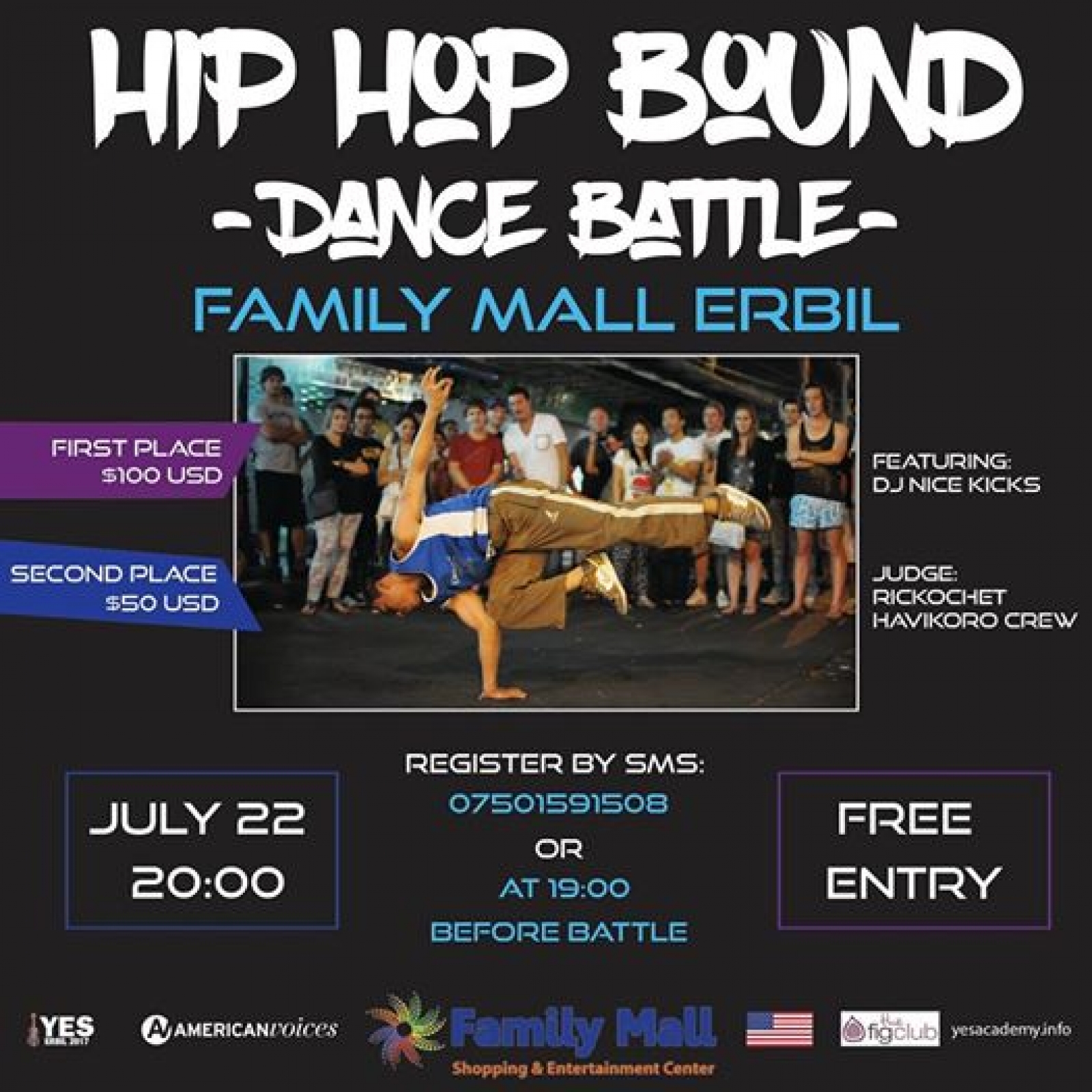 Hip Hop Bound - Dance Battle 2017 poster