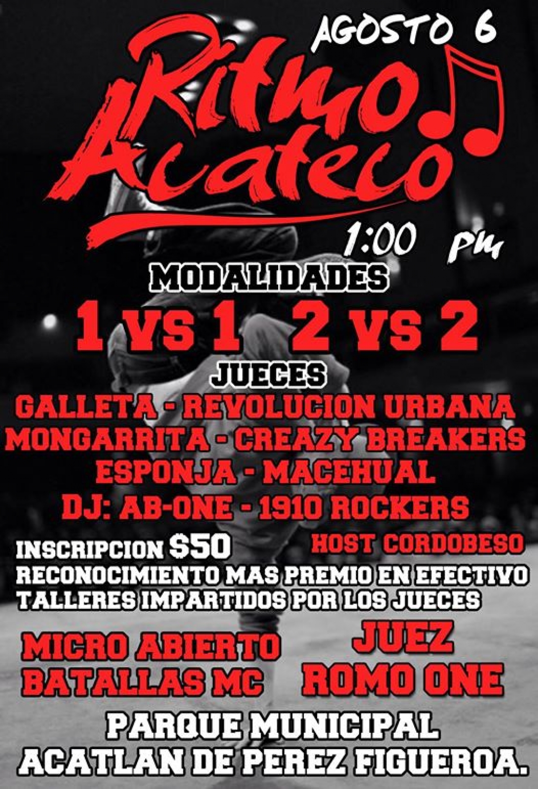 Ritmo Acateco 2017 poster
