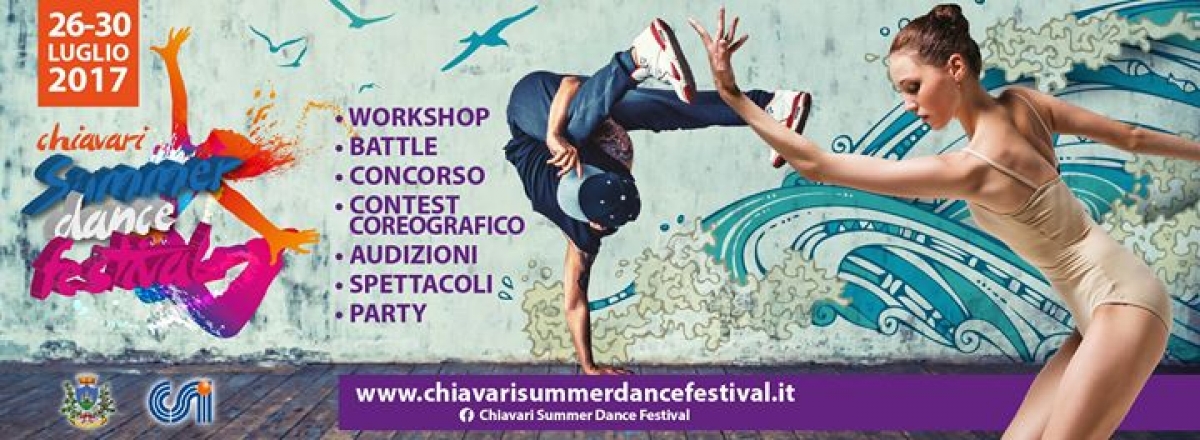 Chiavari Summer Dance Festival 5 poster