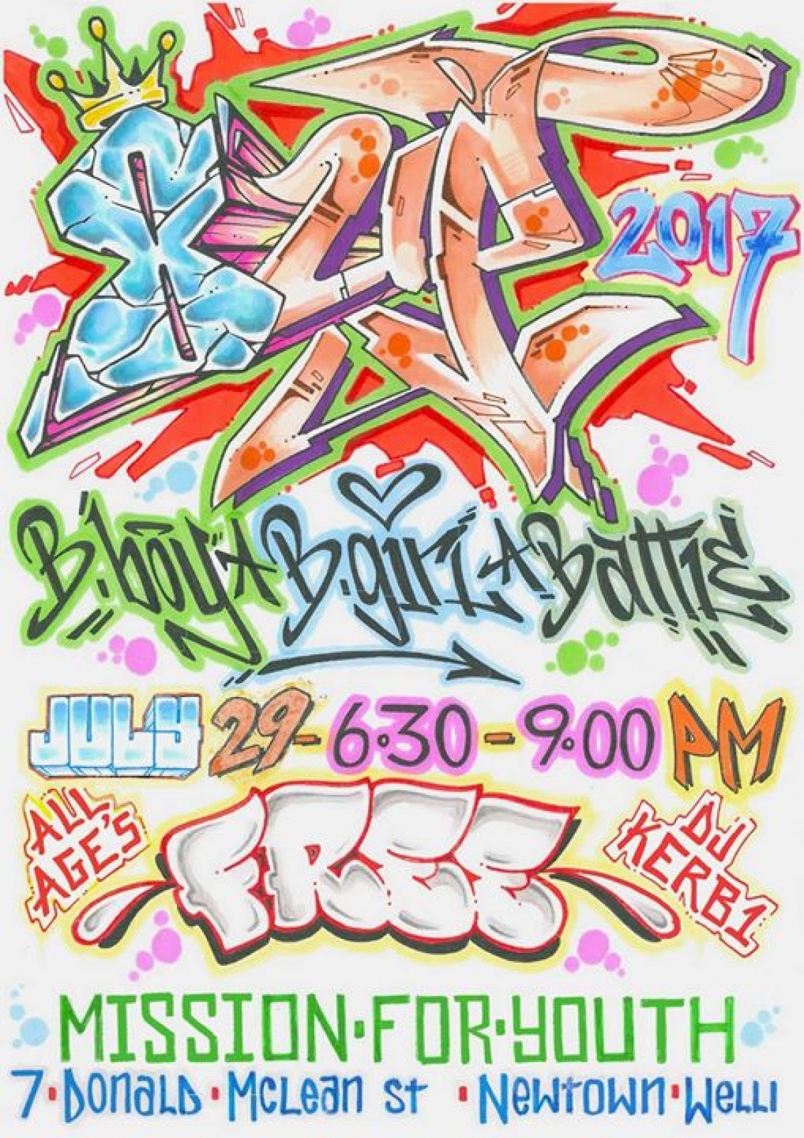 8Up Bboy/Bgirl Battle July 2017 poster