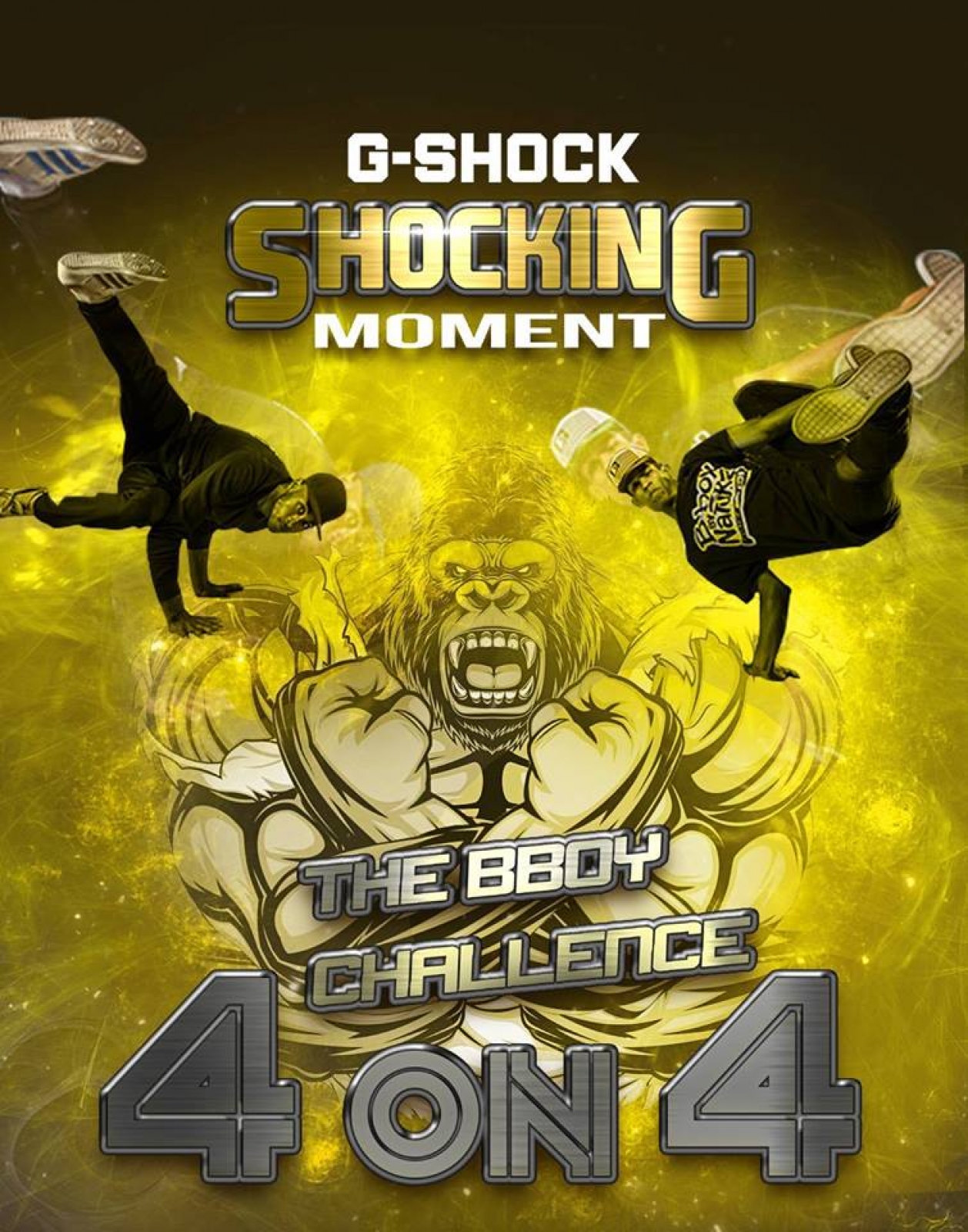Casion G-shock Shocking Moment 2017 poster