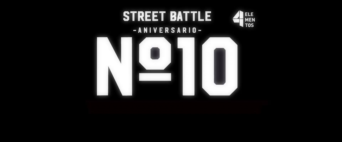 4 Elementos Street Battle - 10 Aniversario 2017 poster
