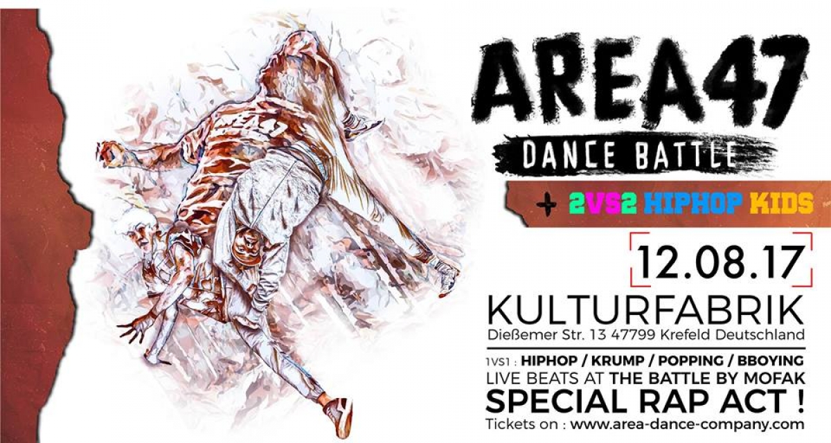 Area 47 Dance Battle 2017 poster