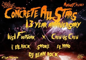 Concrete All Stars 13 Year Anniversary 2017