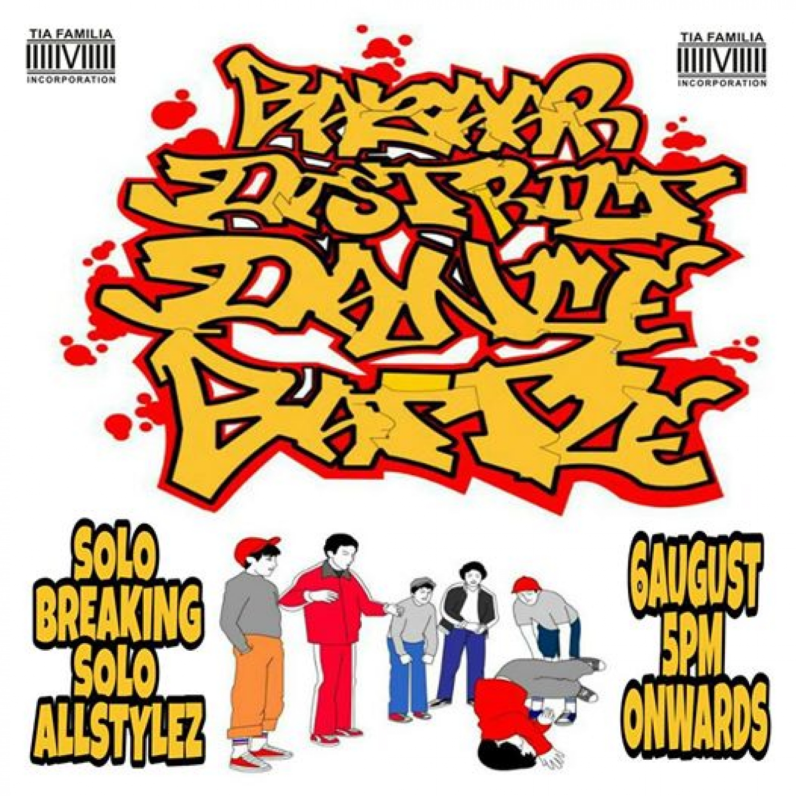 Event Bazaar District Dance Battle 2017 poster