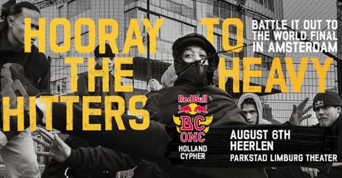 Red Bull BC One Holland Cypher 2017 poster