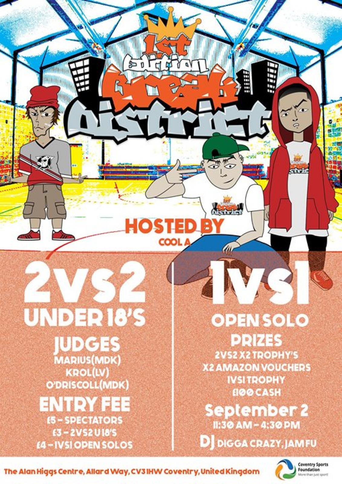 Break District 1 poster