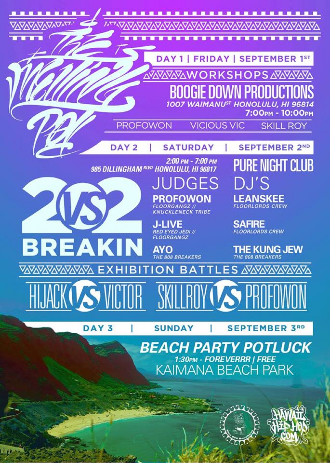 The Melting Pot - 808 Breakers Reunion 2017 poster