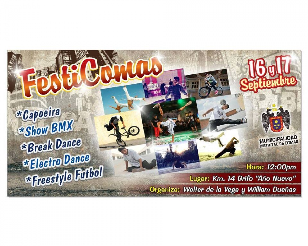 Festi Comas 2017 poster