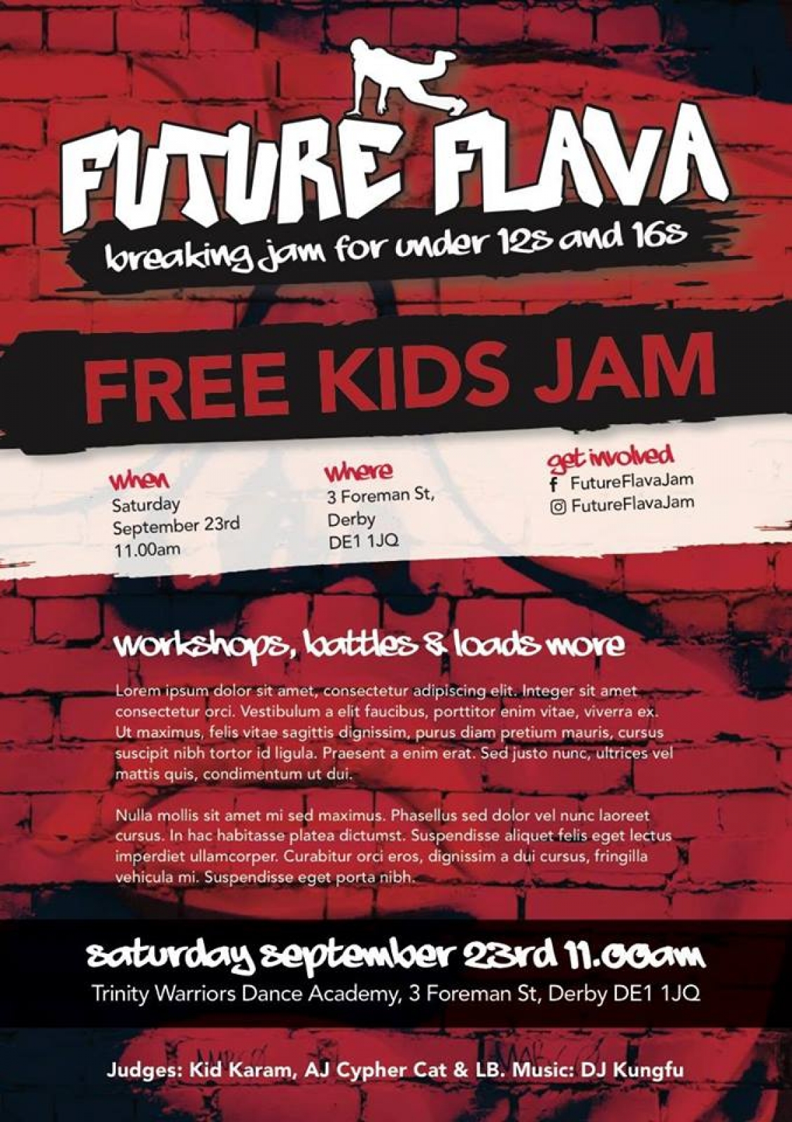 Future Flava Jam 2017 poster