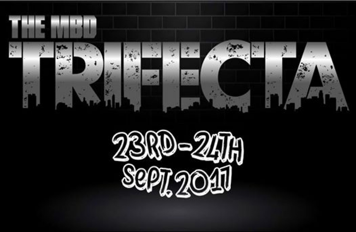 The MBD Trifecta 2017 poster