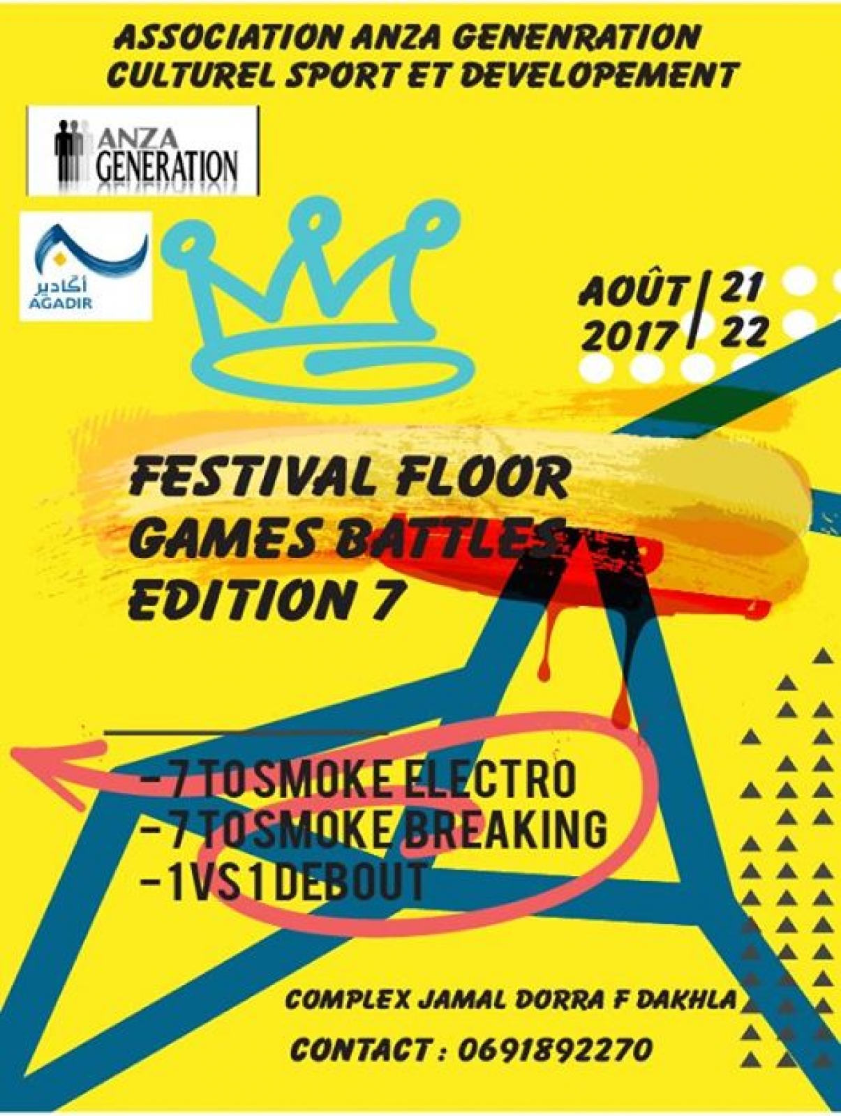 Festival Floor Games Battles 7 poster