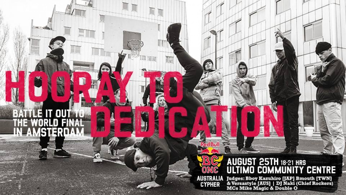 Red Bull BC One Australia Cypher 2017 poster