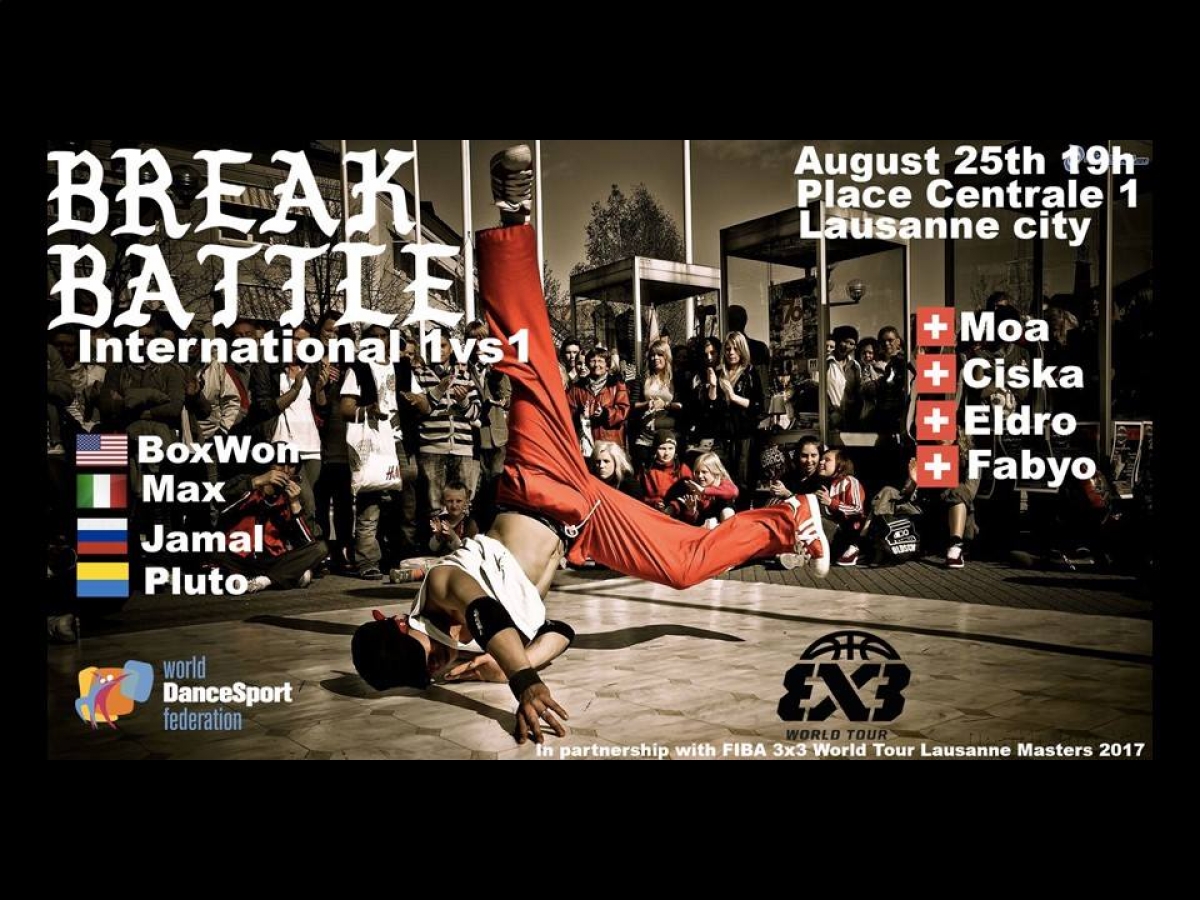 International 1vs1 Break Battle 2017 poster