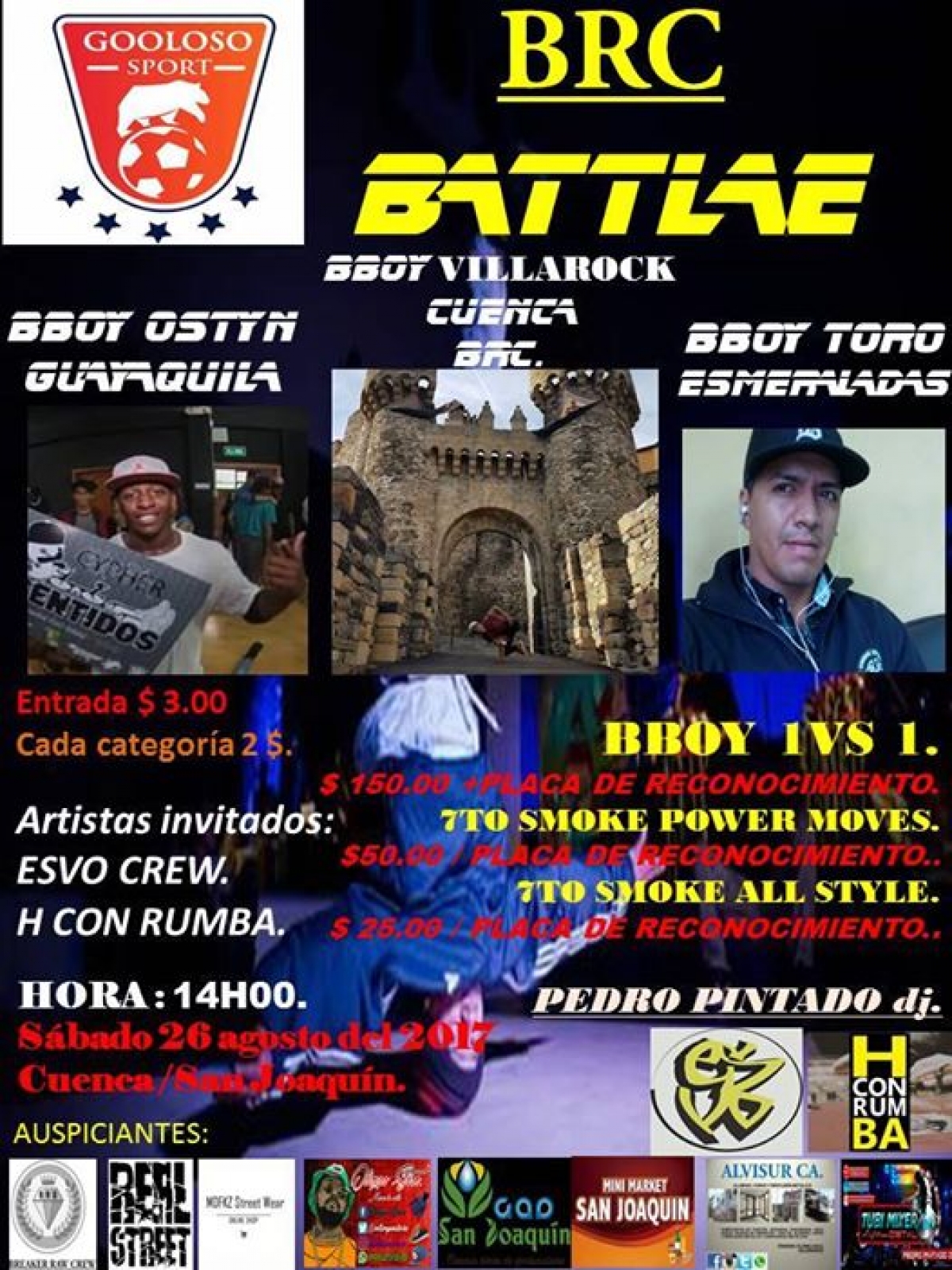 BRC Battle 2017 poster