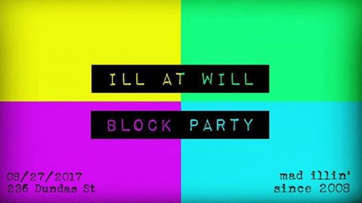 Ill At Will - 9 Year Anniversary 2017 poster