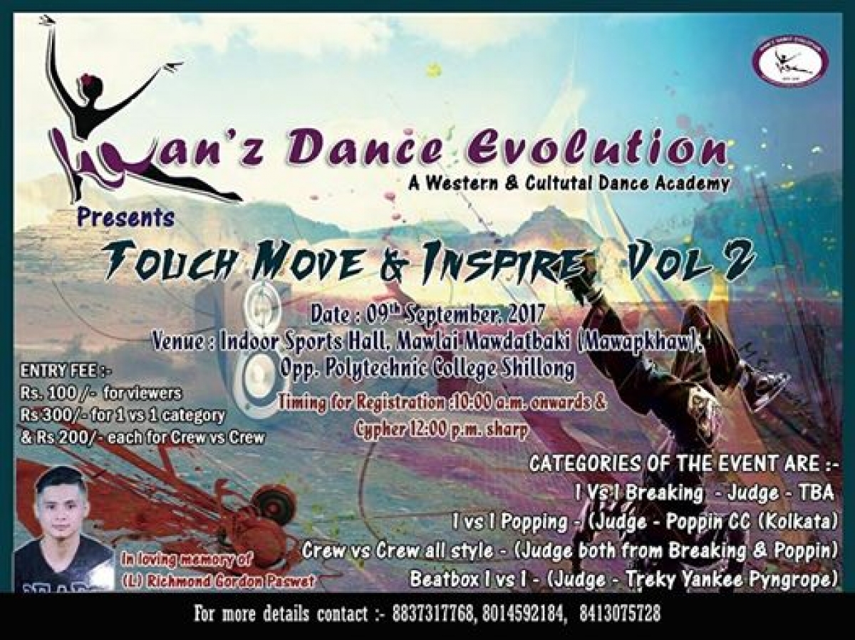 Touch Move And Inspire 2 poster