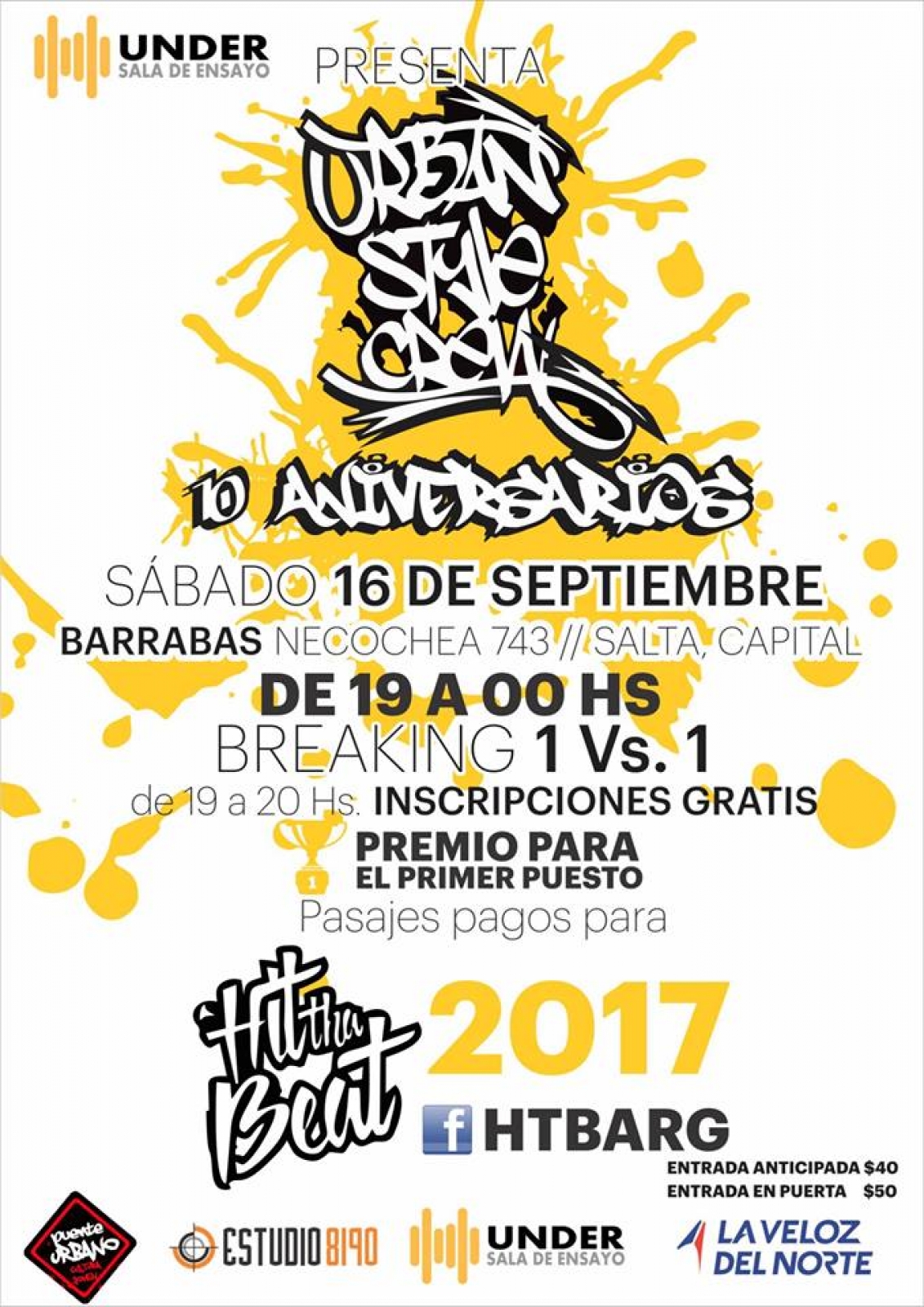 Urban Style Crew 2017 poster