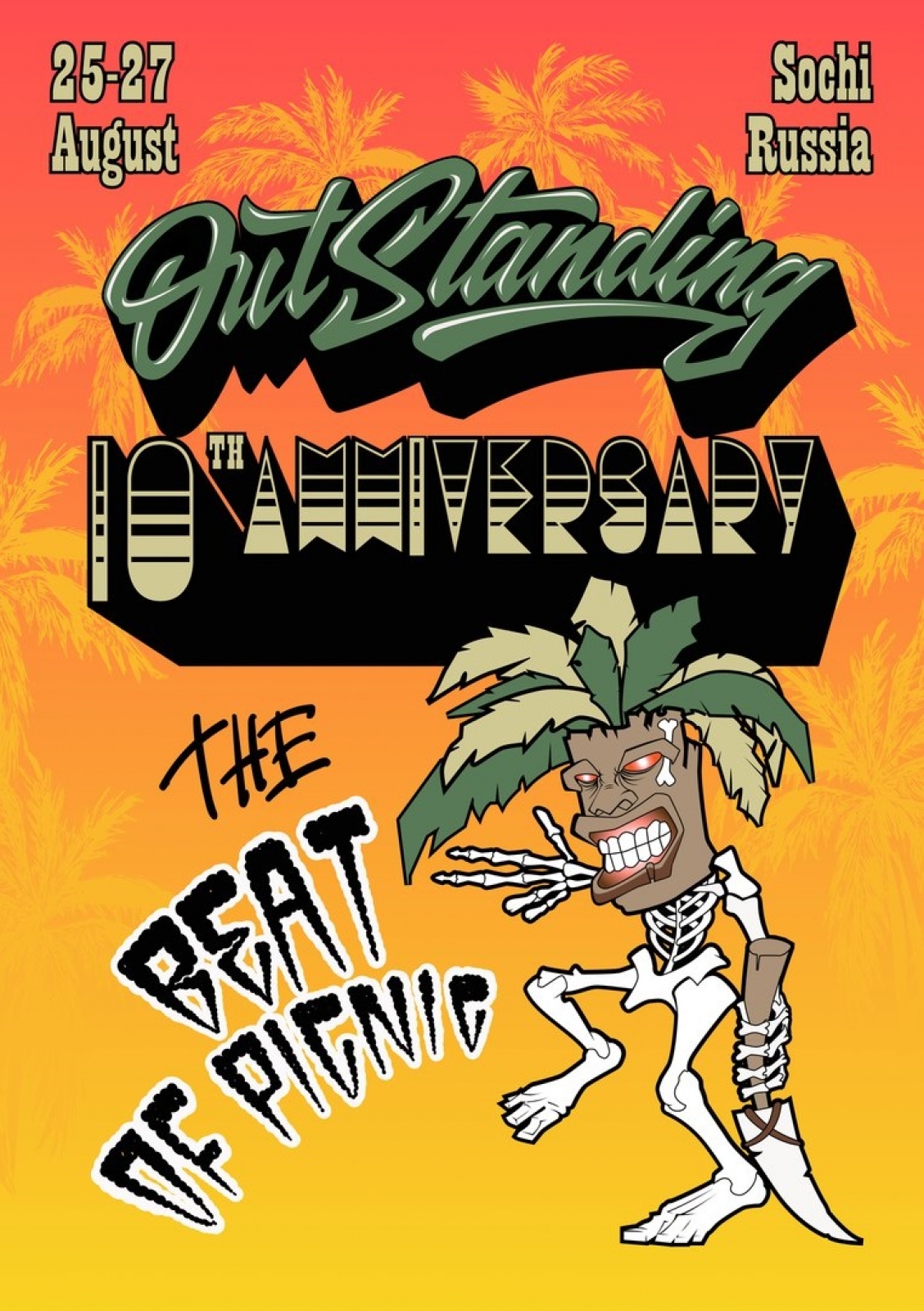 OutStanding 10th Anniversary 2017 poster