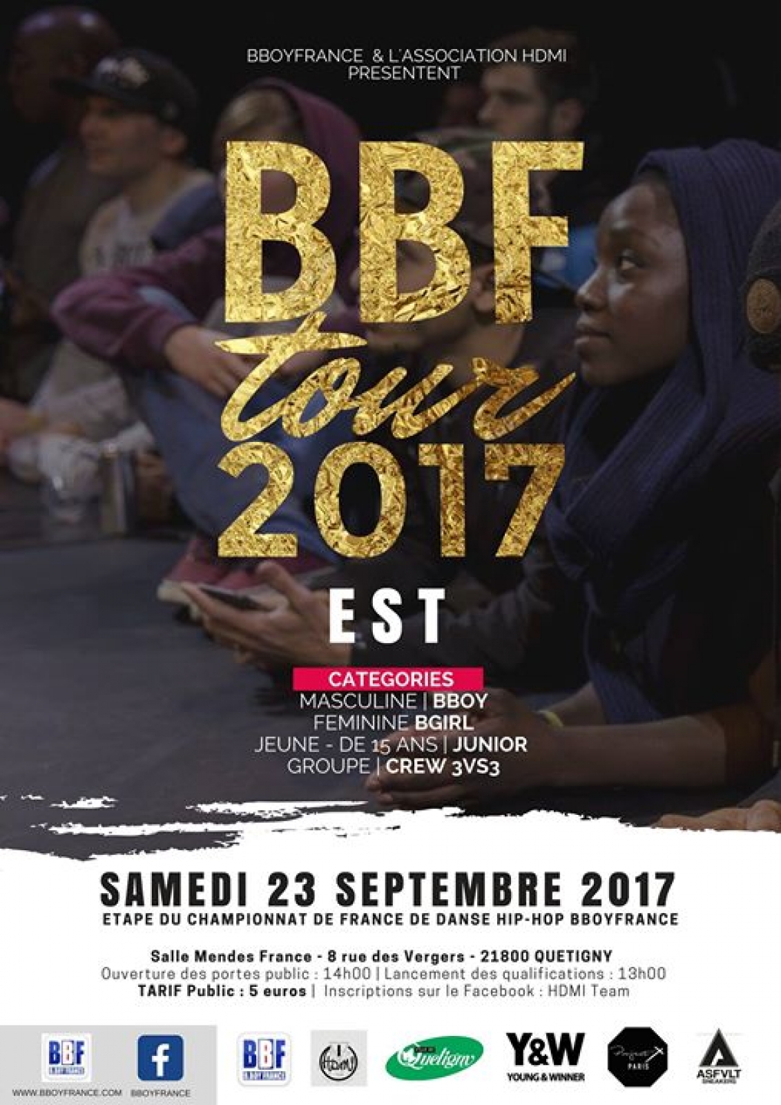 Qualification Grand Est Bboy France 2017 poster