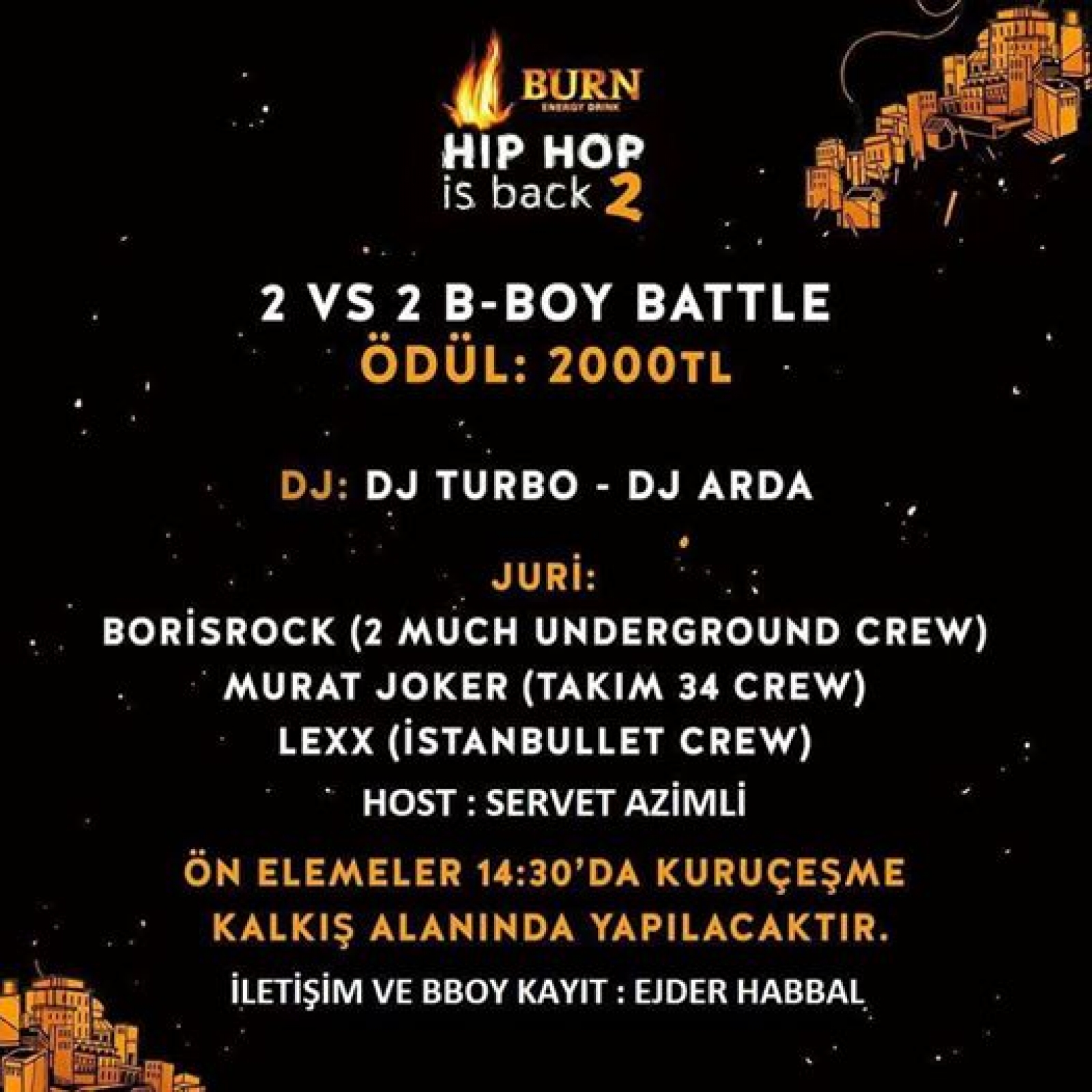Burn HipHop Is Back 2 poster
