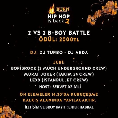 Burn HipHop Is Back 2